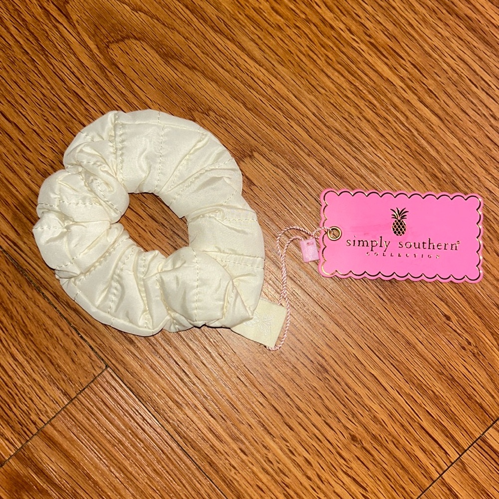 Simply Southern Cream Scrunchie